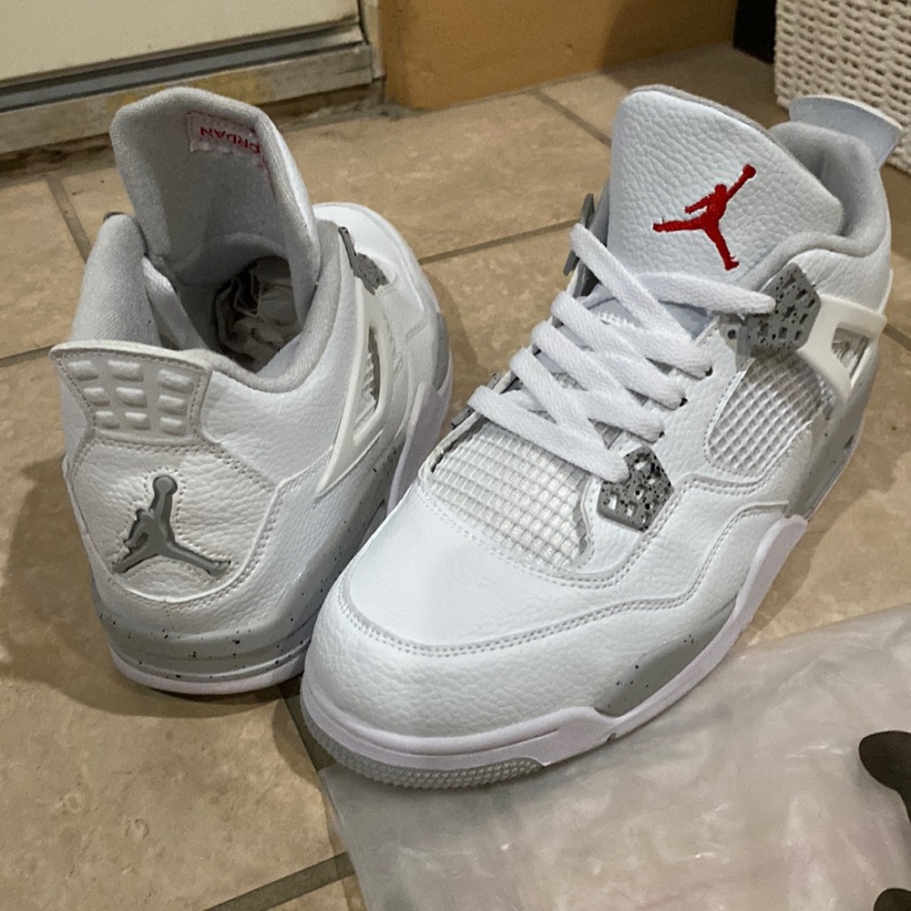 Jordan 4 retro White Oreo